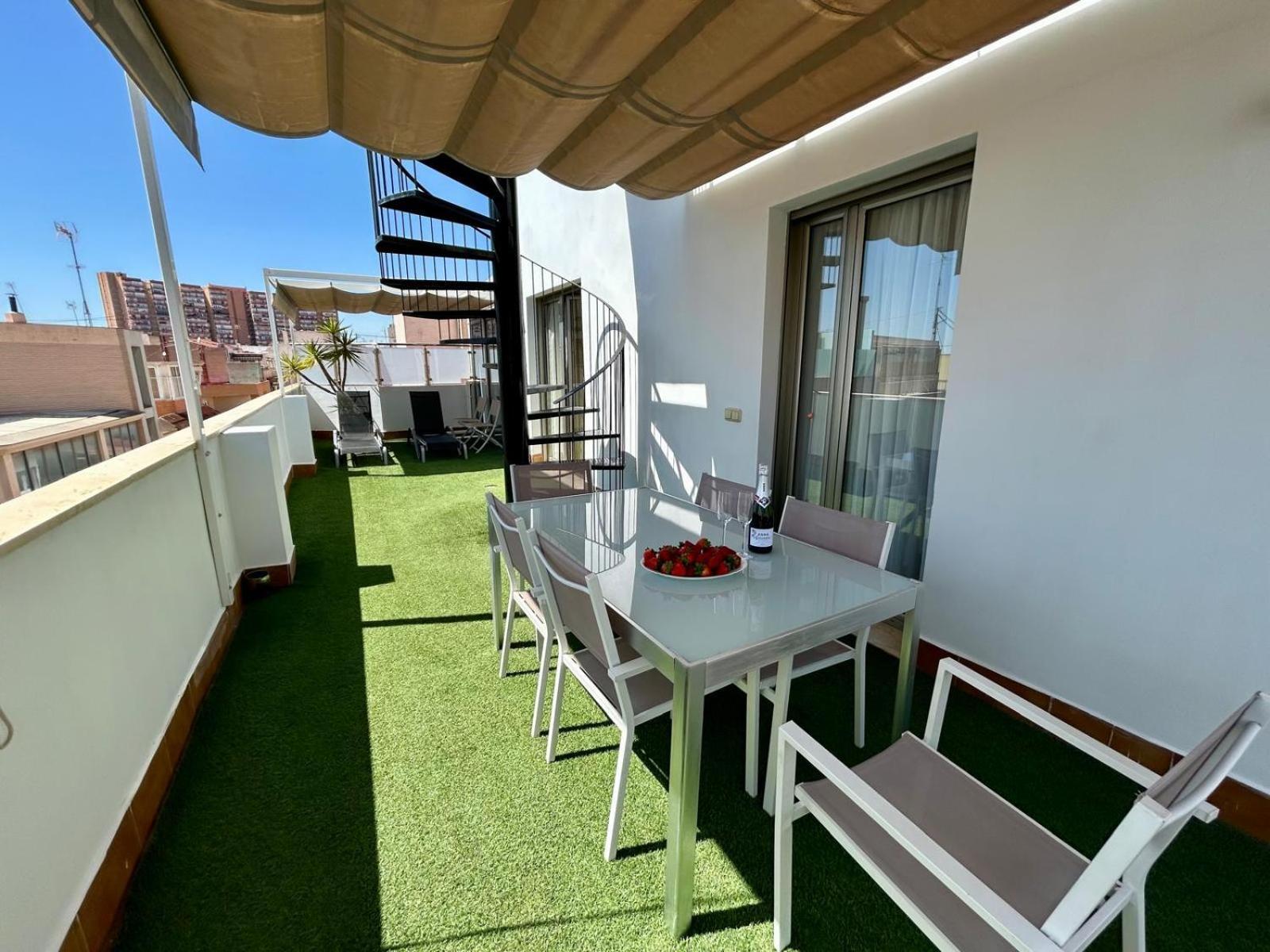 2 Big Terraces Penthouse City Center Alicante Exterior photo